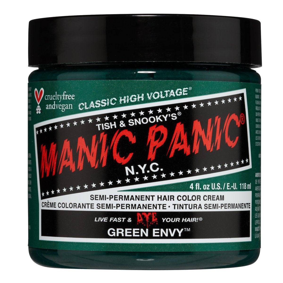 Manic Panic Green Envy Classic Cream 118ml