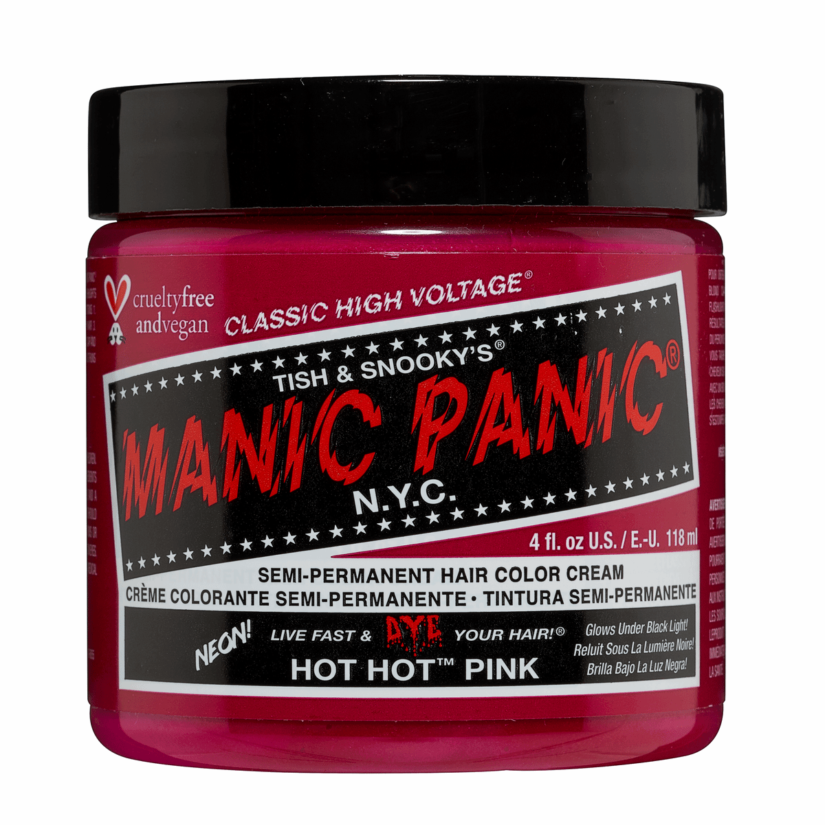 Manic Panic Hot Hot Pink Classic Cream 118ml