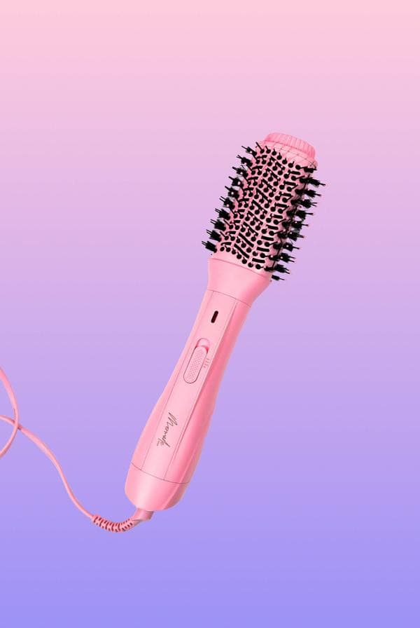 Mermade Hair Blow Dry Brush - Pink
