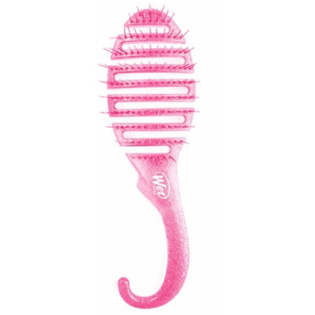 Wet Brush Shower Flex Detangler Pink Glitter
